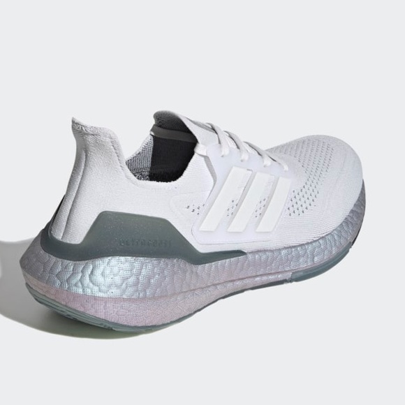 adidas UltraBOOST 21 Crystal White - Picture 4 of 8